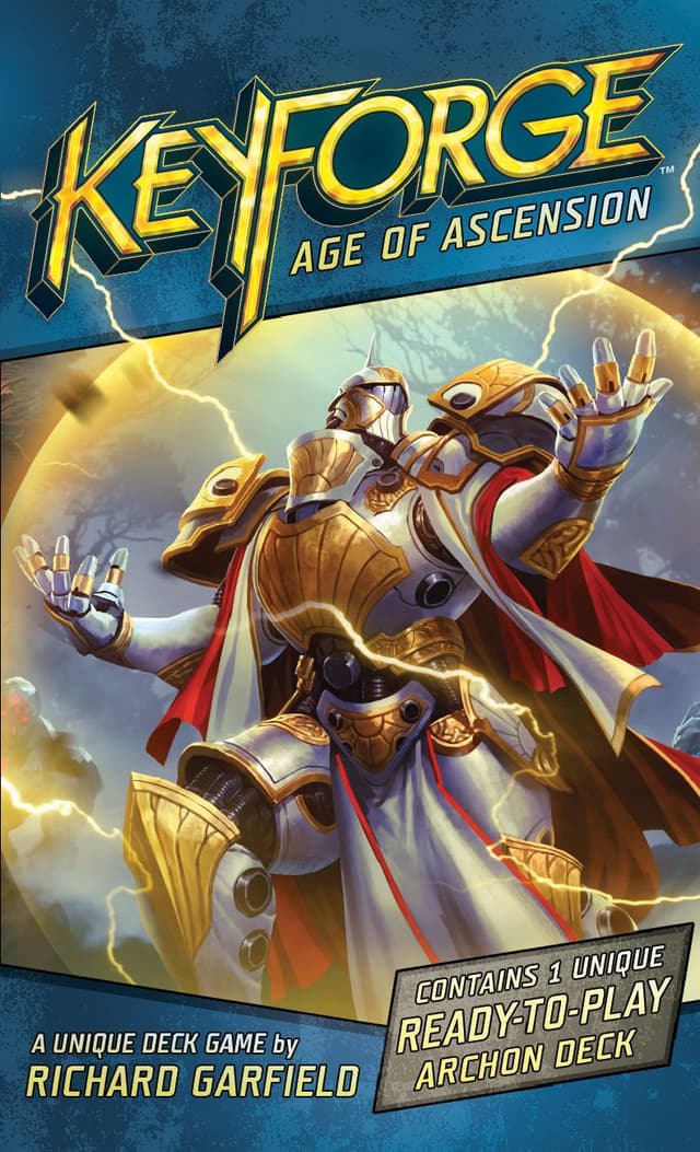 Portada juego de mesa KeyForge: La Edad de la Ascensión – Mazo de Arconte