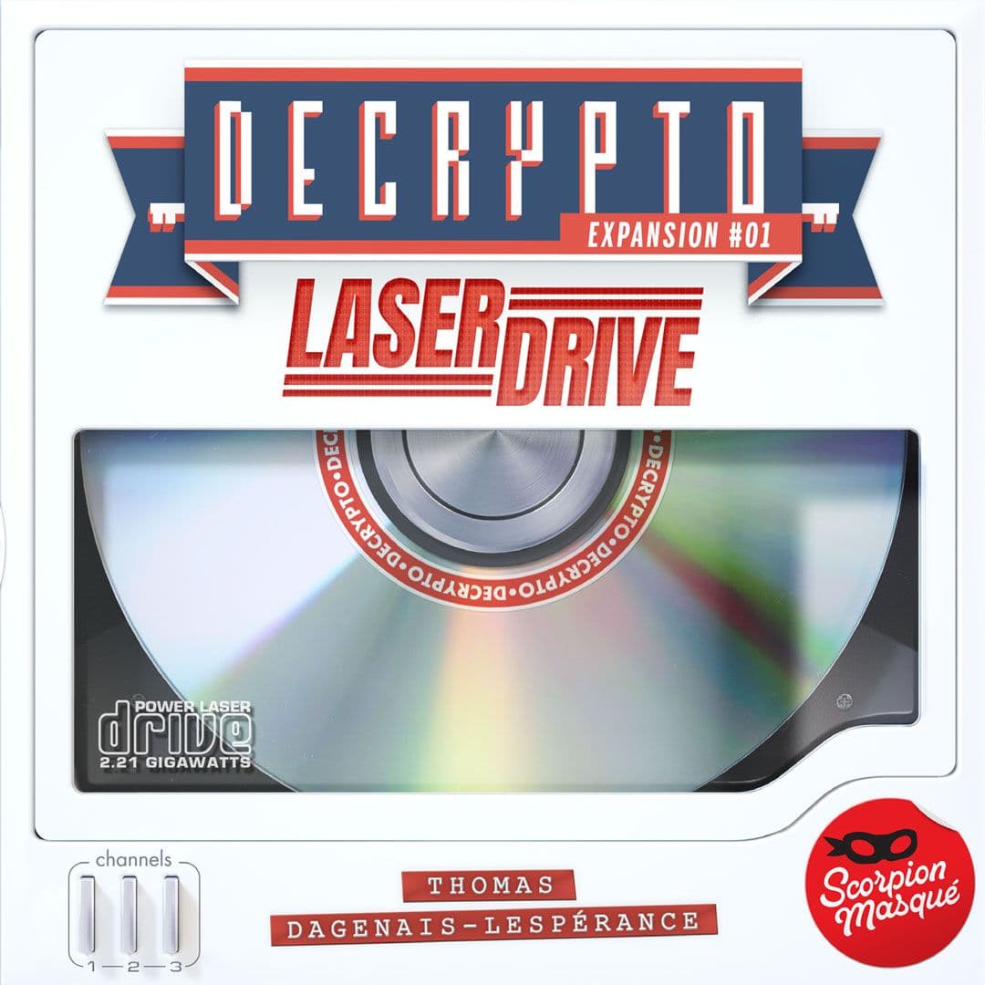 Portada juego de mesa Decrypto: Lector Láser
