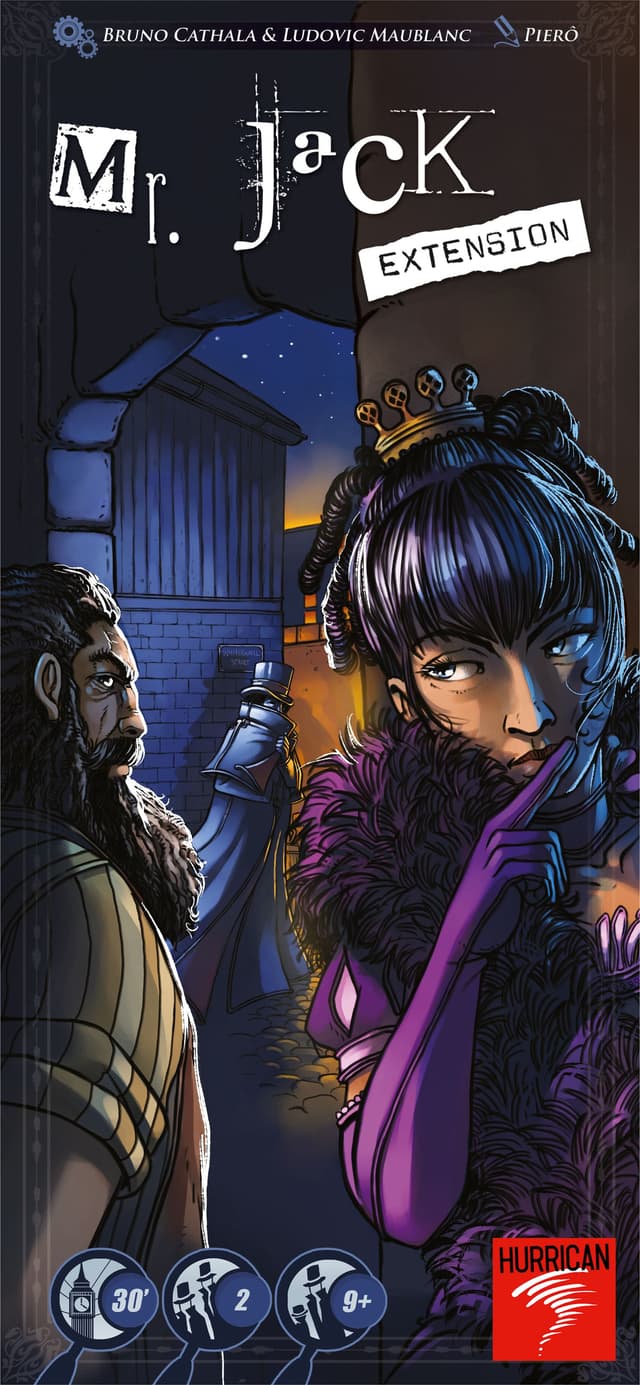 Portada juego de mesa Mr. Jack: Expansión