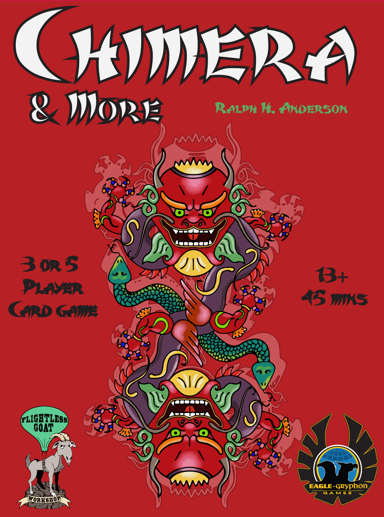 Portada juego de mesa Chimera & More