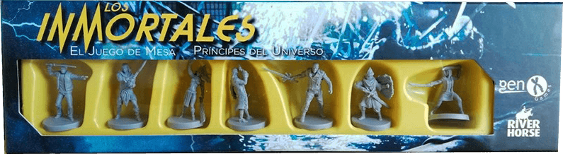 Portada juego de mesa Los Inmortales: Príncipes del Universo