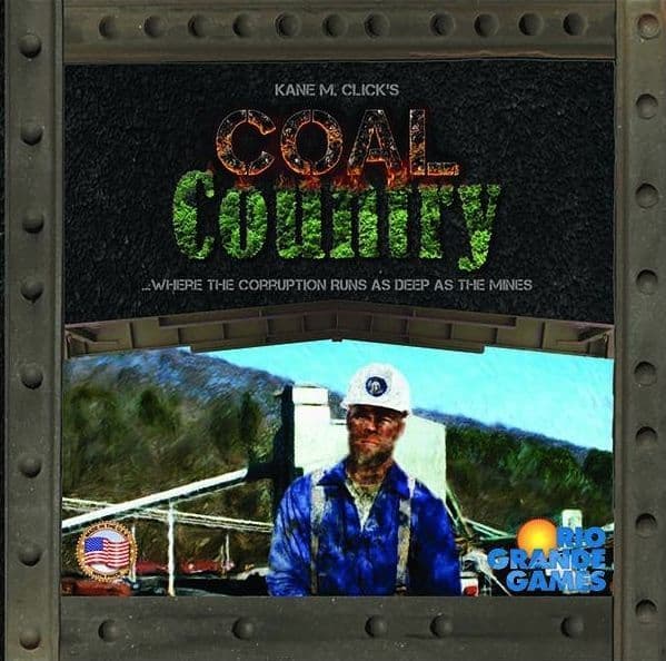 Portada juego de mesa Coal Country