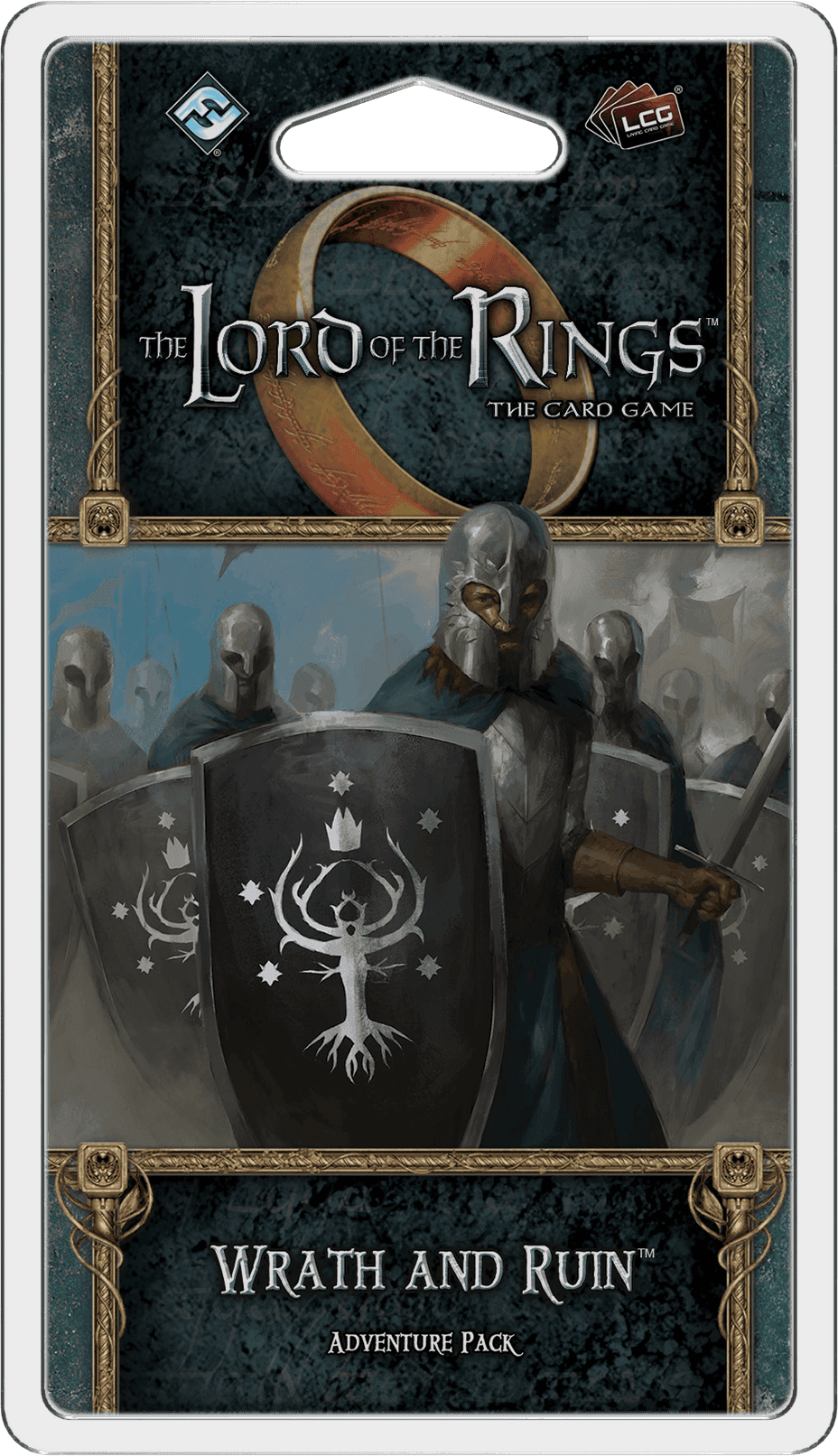 Portada juego de mesa El Señor de los Anillos: el Juego de Cartas – Ira y Perdición