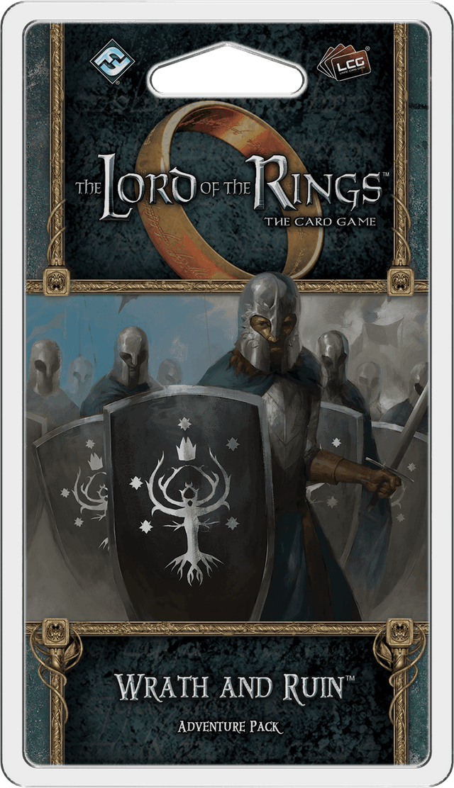 Portada juego de mesa El Señor de los Anillos: el Juego de Cartas – Ira y Perdición