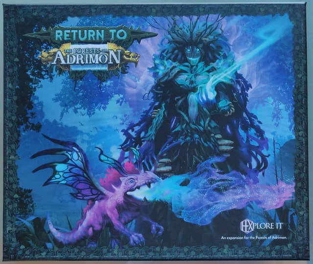 Portada juego de mesa HEXplore It: The Forests of Adrimon – Return to the Forests of Adrimon