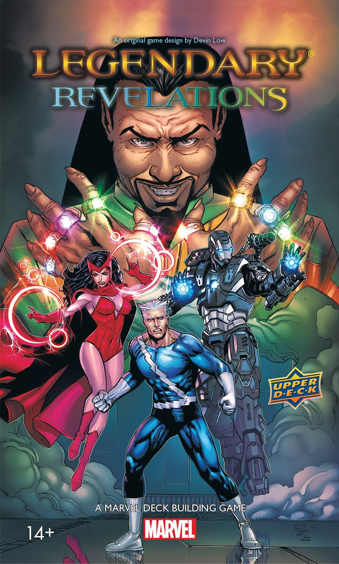 Portada juego de mesa Legendary: A Marvel Deck Building Game – Revelations