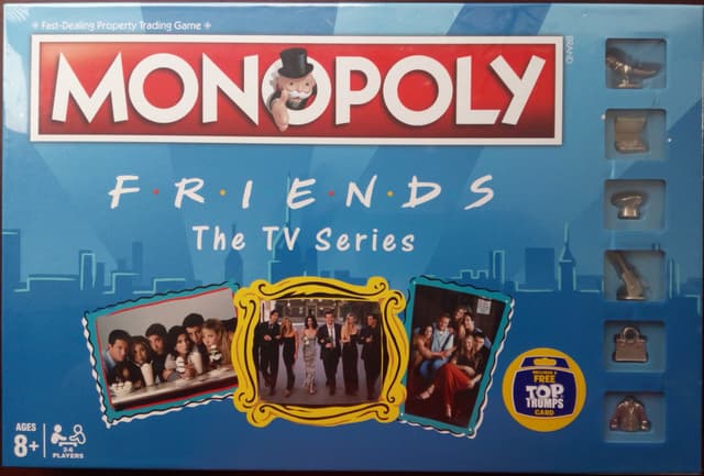 Portada juego de mesa Monopoly: Friends The TV Series
