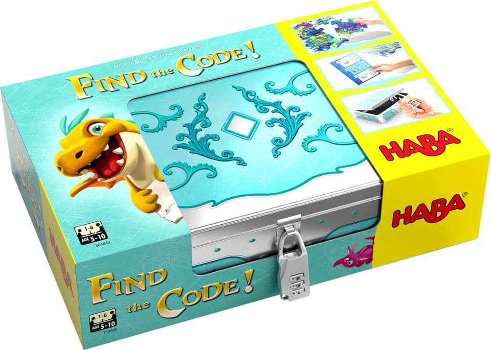 Portada juego de mesa Find the code! Fantasieland