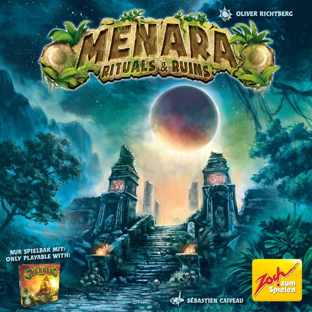 Portada juego de mesa Menara: Rituals & Ruins