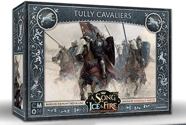 Portada juego de mesa Canción de Hielo y Fuego: Caballeros Montados Tully
