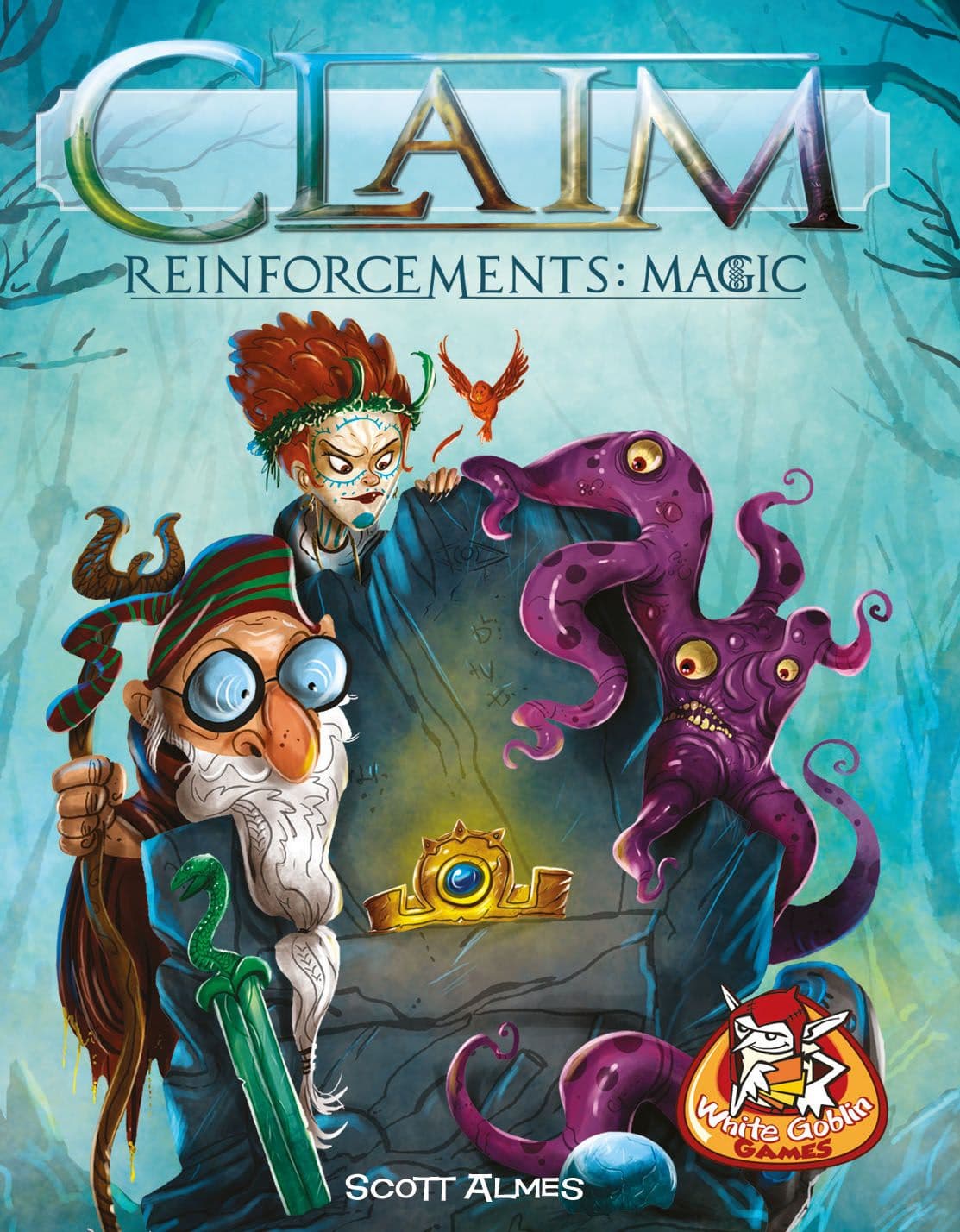 Portada juego de mesa Claim Refuerzos: Mágia