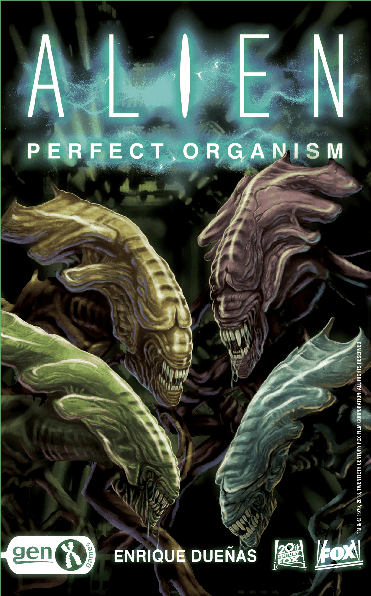 Portada juego de mesa Alien: Perfect Organism