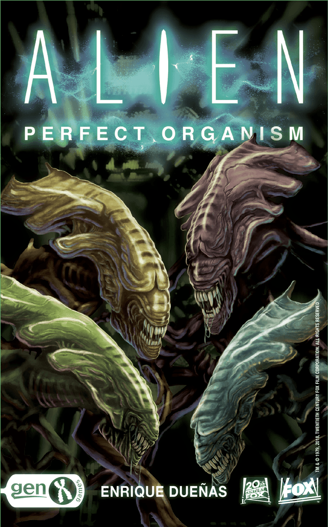 Portada juego de mesa Alien: Perfect Organism