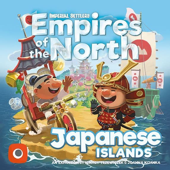 Portada juego de mesa Colonos del imperio: Imperios del Norte – Islas Japonesas