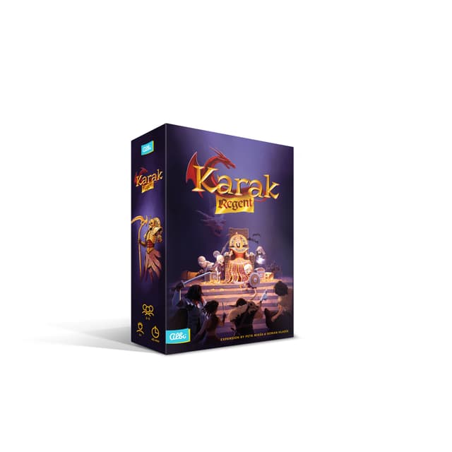 Portada juego de mesa Karak: Regent