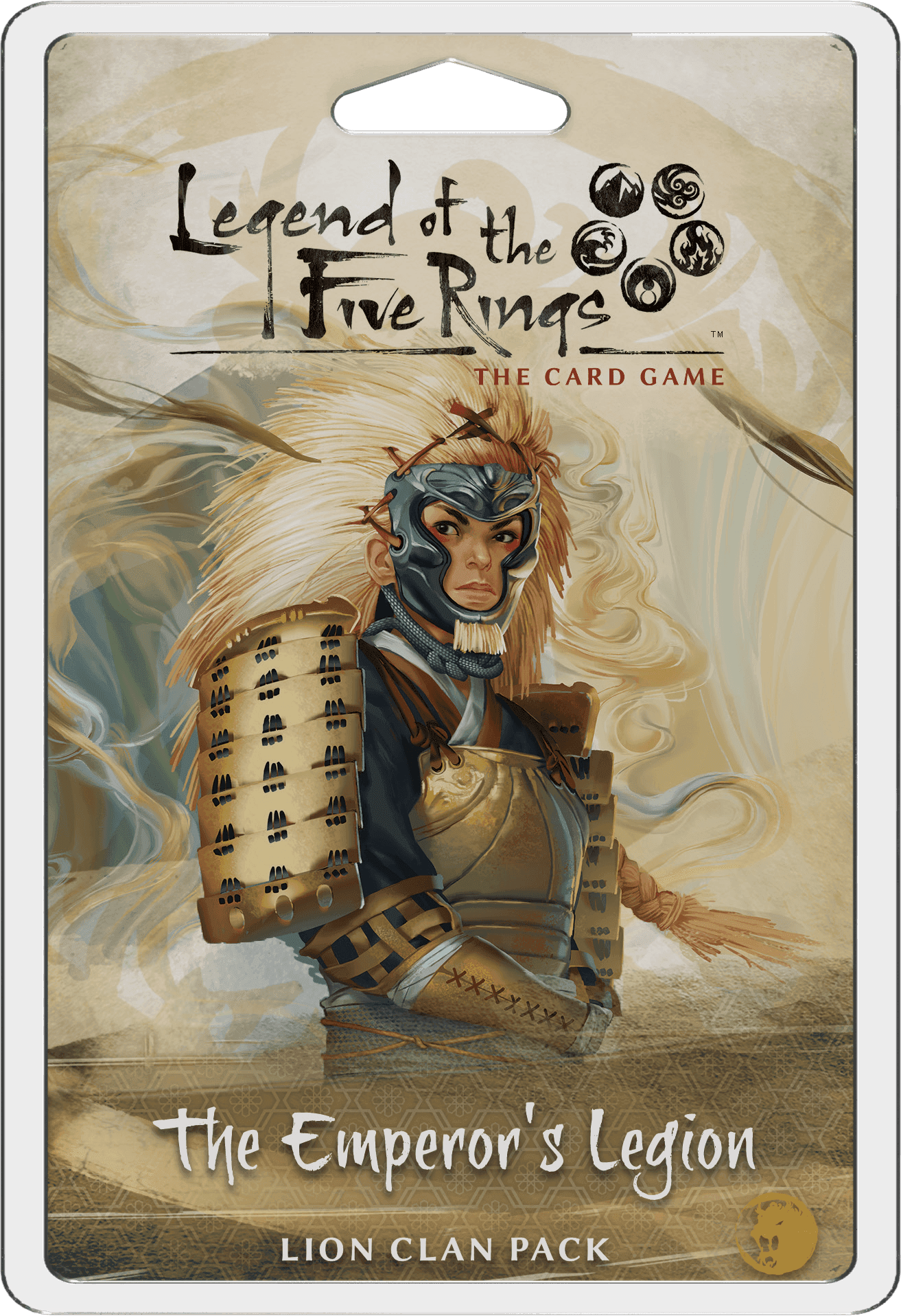 Portada juego de mesa La Leyenda de los Cinco Anillos: El Juego de Cartas – La Legión del Emperador