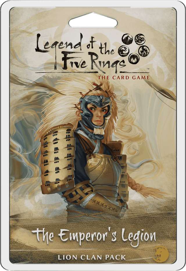 Portada juego de mesa La Leyenda de los Cinco Anillos: El Juego de Cartas – La Legión del Emperador