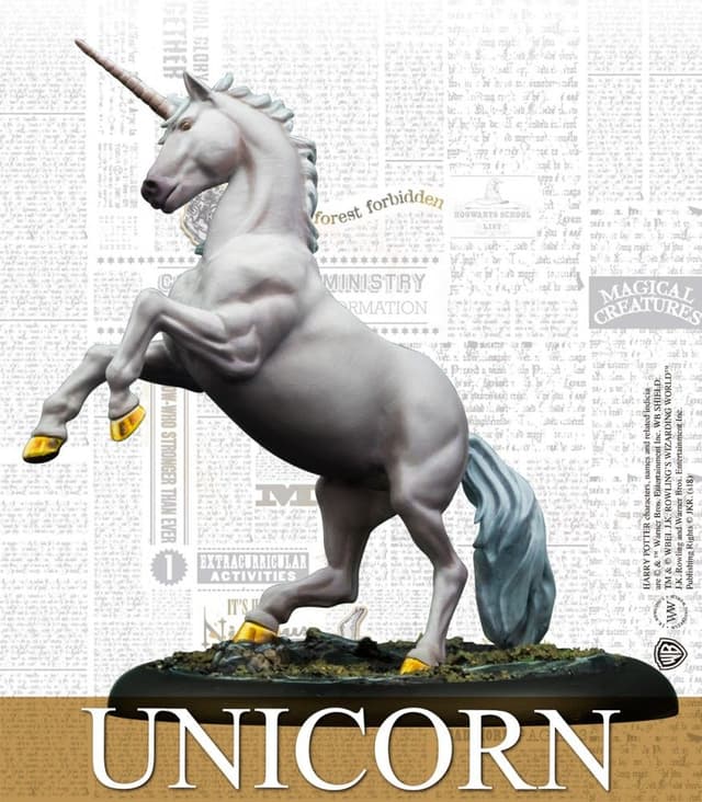 Portada juego de mesa Harry Potter Miniatures Adventure Game: Unicorn Adventure Pack