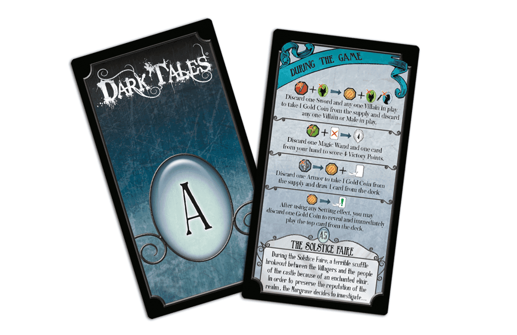 Portada juego de mesa Dark Tales: The Solstice Faire