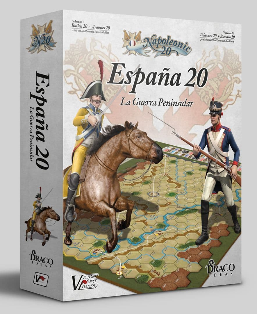 Portada juego de mesa España 20: La Guerra Peninsular