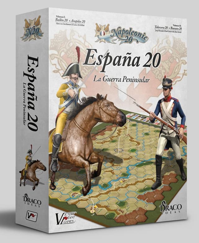 Portada juego de mesa España 20: La Guerra Peninsular