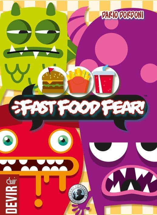 Portada juego de mesa Fast Food Fear!