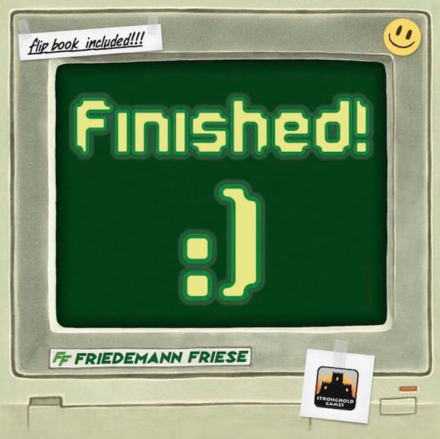 Portada juego de mesa ¡Terminado!