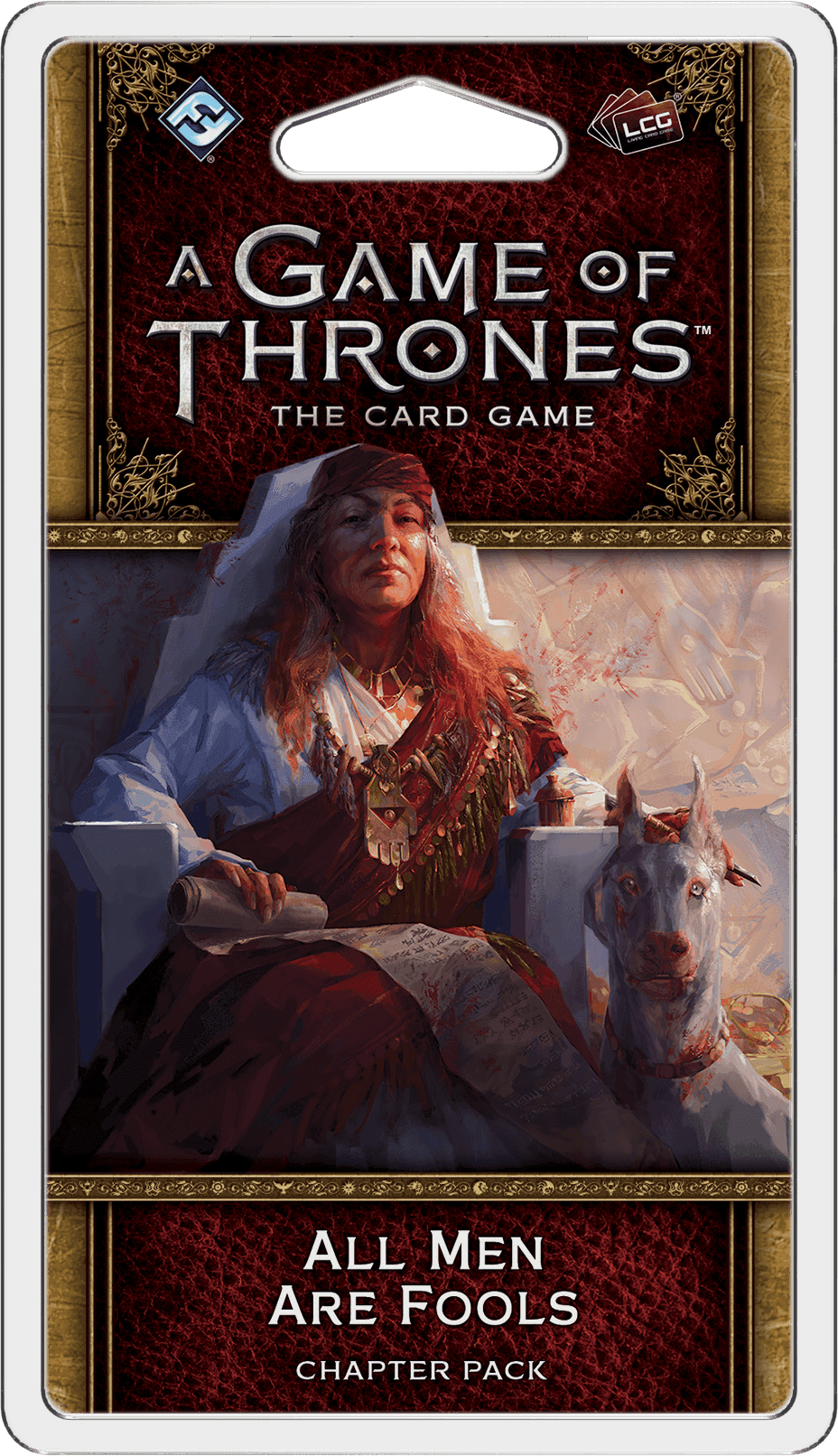 Portada juego de mesa Juego de tronos: El juego de cartas (Segunda edición) – Todos los hombres son bufones