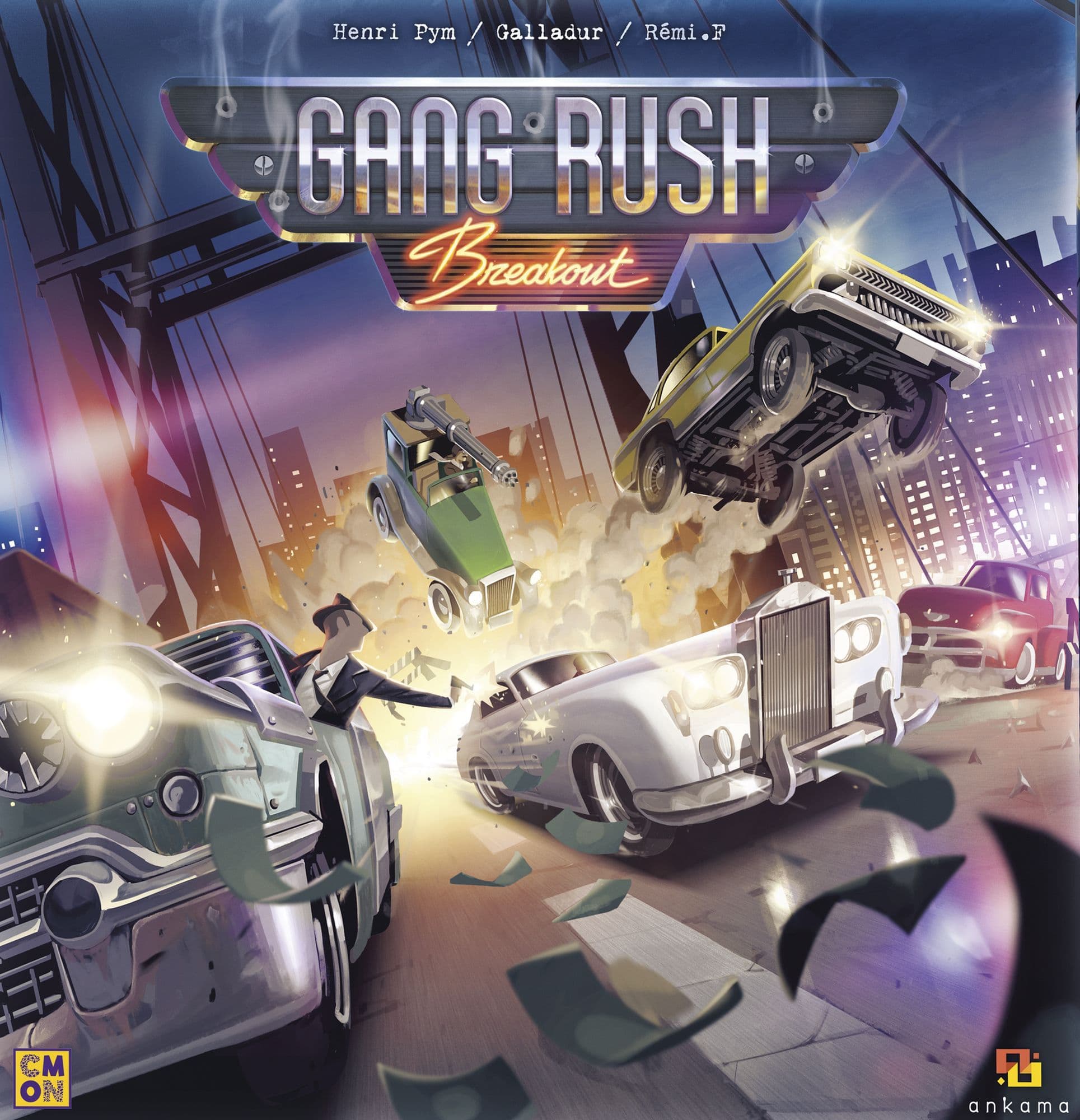 Portada juego de mesa Gang Rush Breakout