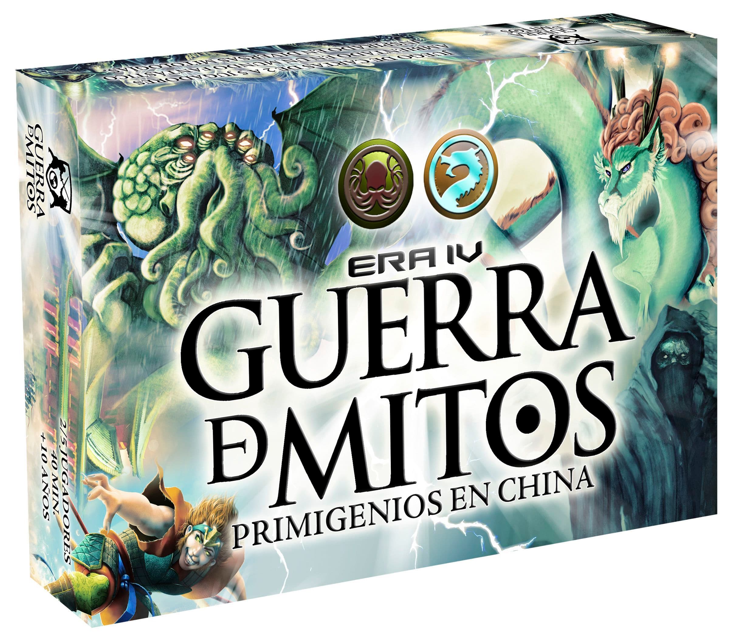 Portada juego de mesa Guerra de Mitos XII: Primigenios en China