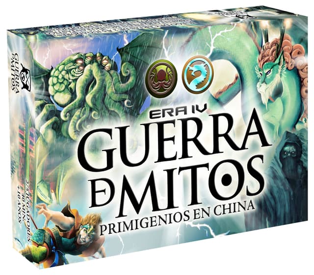 Portada juego de mesa Guerra de Mitos XII: Primigenios en China