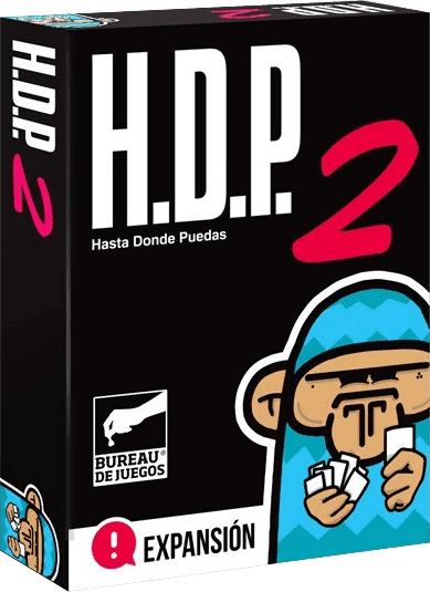 Portada juego de mesa H.D.P. 2: Hasta Donde Puedas