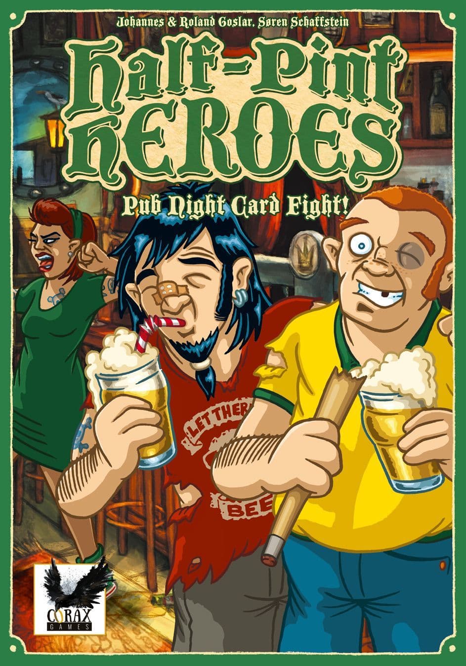 Portada juego de mesa Half-Pint Heroes