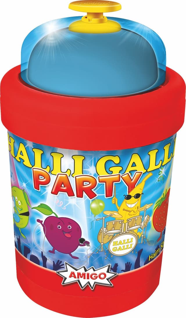 Portada juego de mesa Halli Galli Party