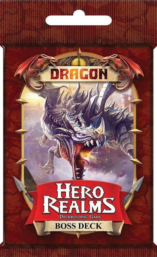 Portada juego de mesa Hero Realms: Mazo de Jefe Dragón