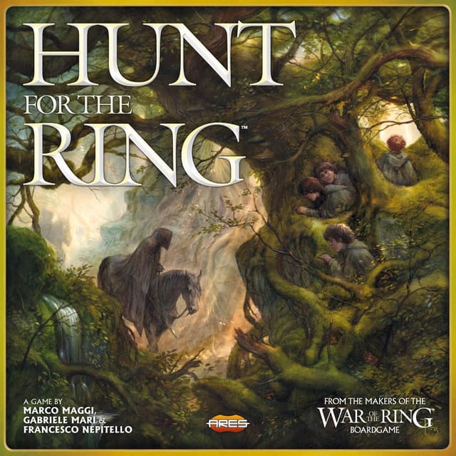 Portada juego de mesa La Búsqueda del Anillo