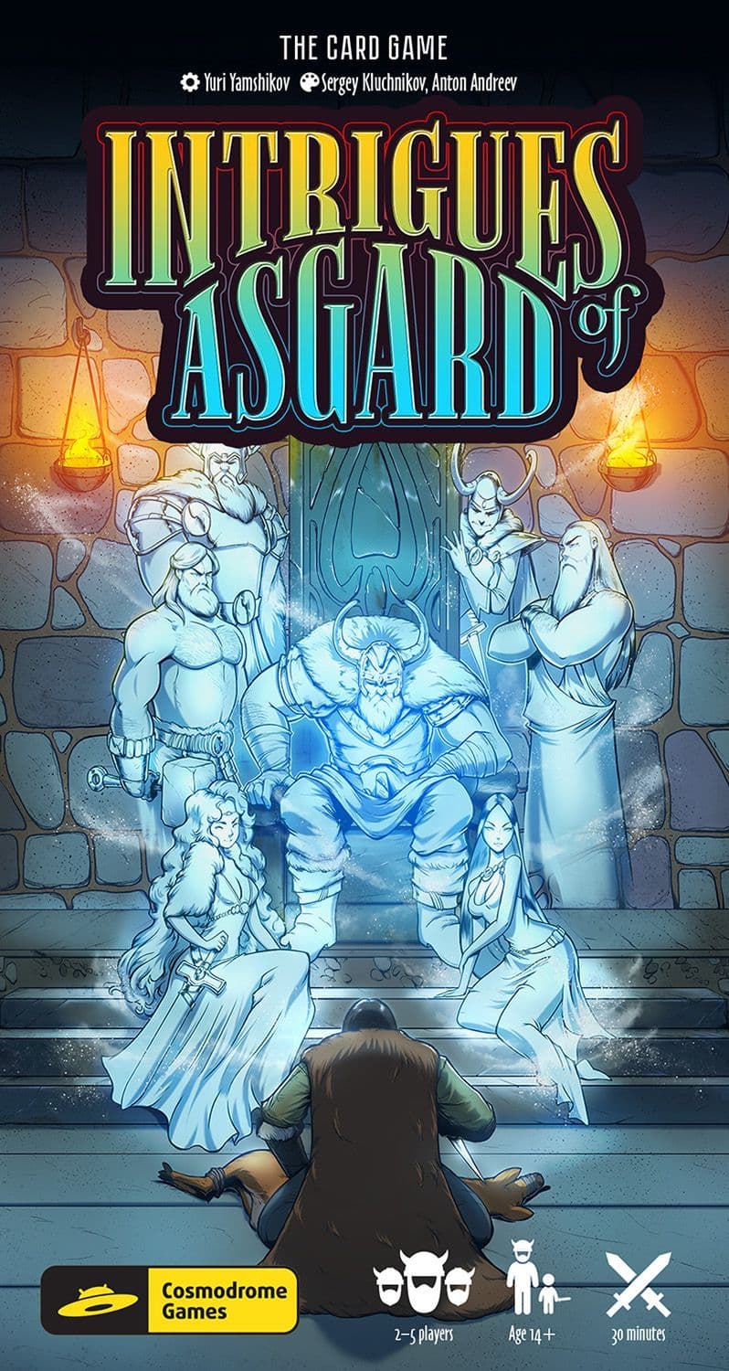 Portada juego de mesa Intrigues of Asgard