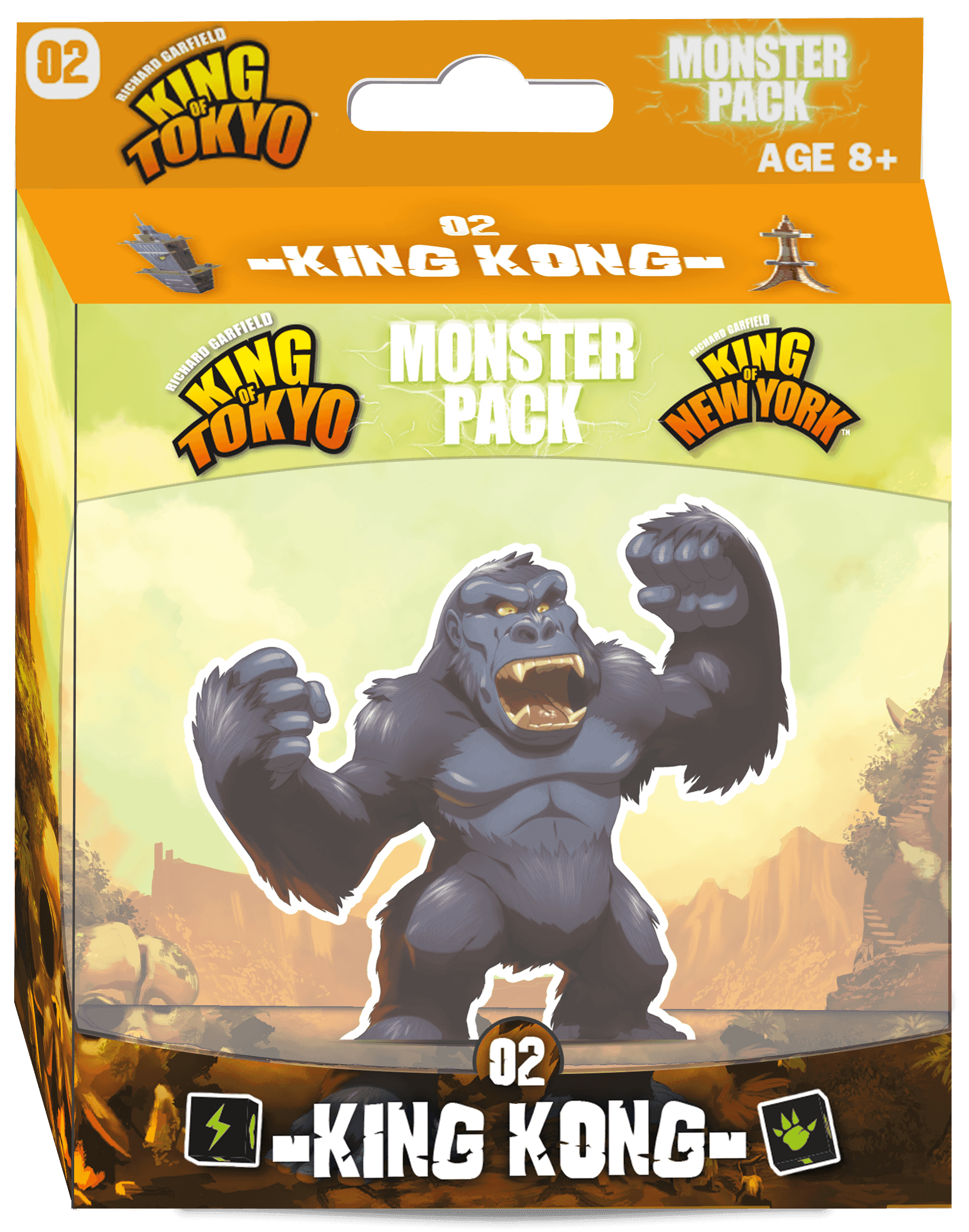 Portada juego de mesa King of Tokyo/New York: Serie Monstruos – King Kong