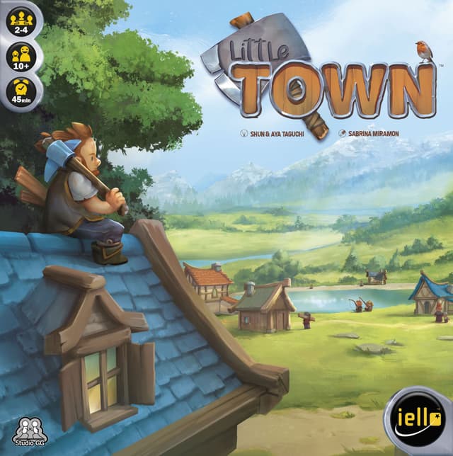 Portada juego de mesa Little Town