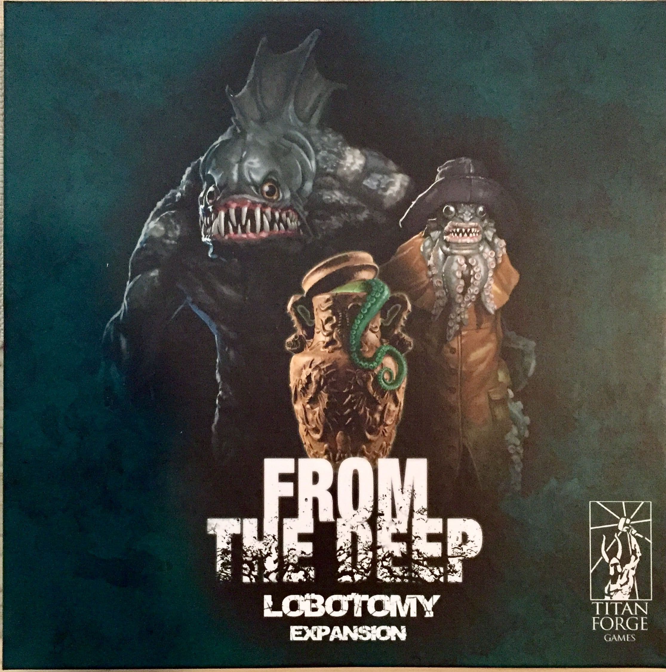 Portada juego de mesa Lobotomy: From the Deep