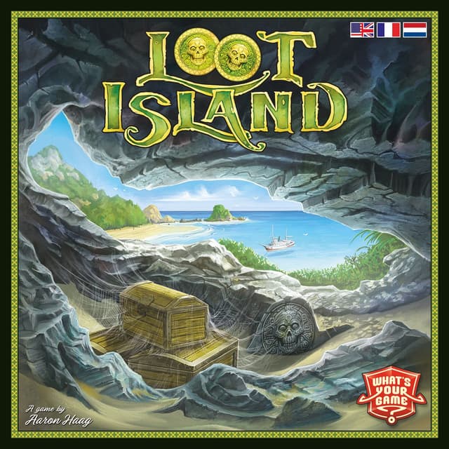 Portada juego de mesa La Isla del Botín