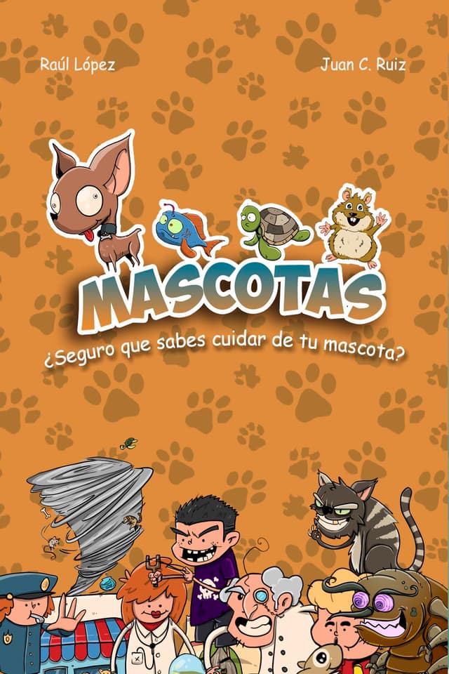 Portada juego de mesa Mascotas