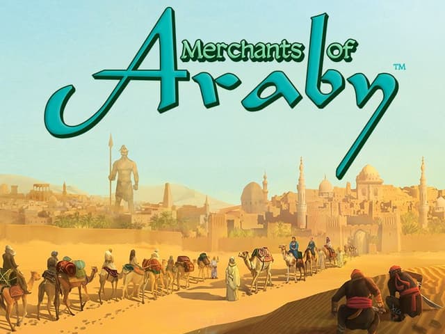 Portada juego de mesa Merchants of Araby