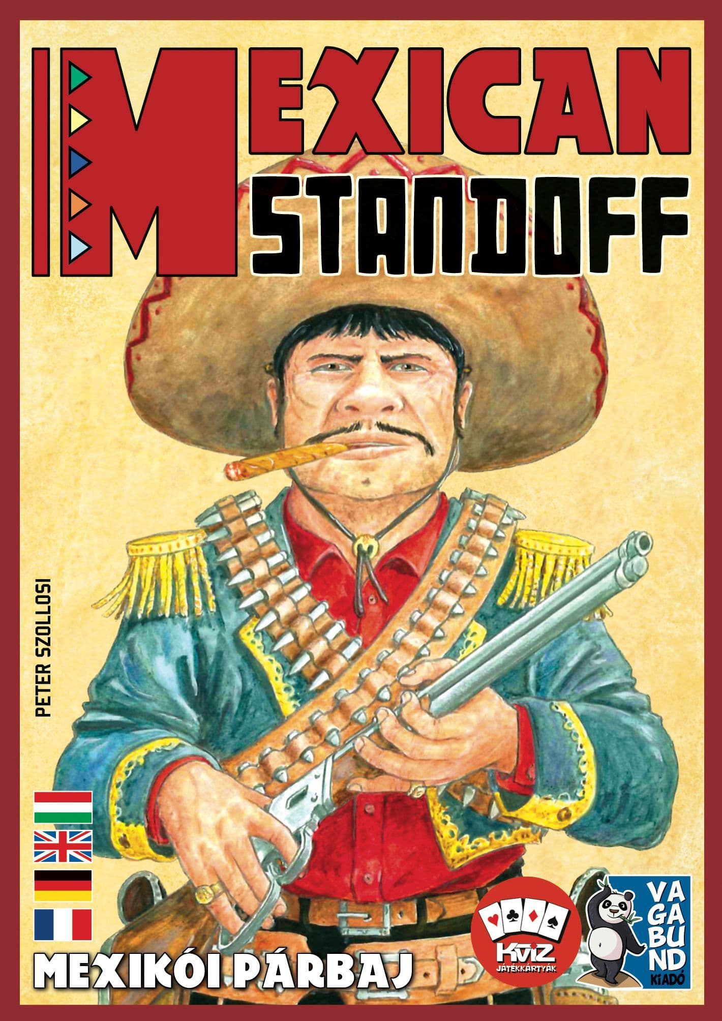 Portada juego de mesa Mexican Standoff