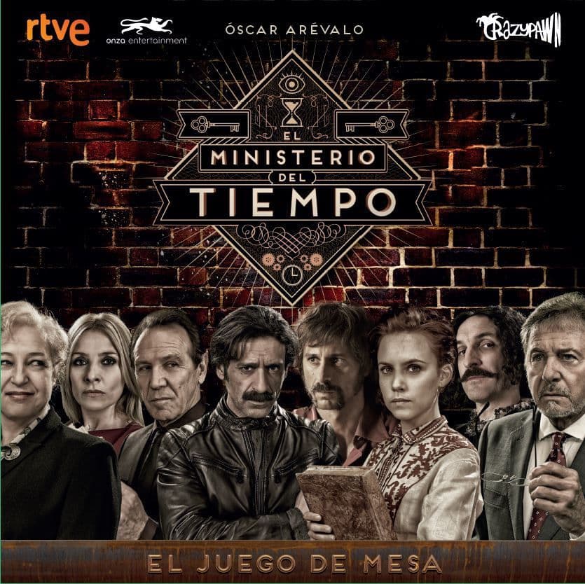 Portada juego de mesa El Ministerio del Tiempo