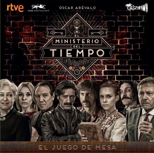 Portada juego de mesa El Ministerio del Tiempo