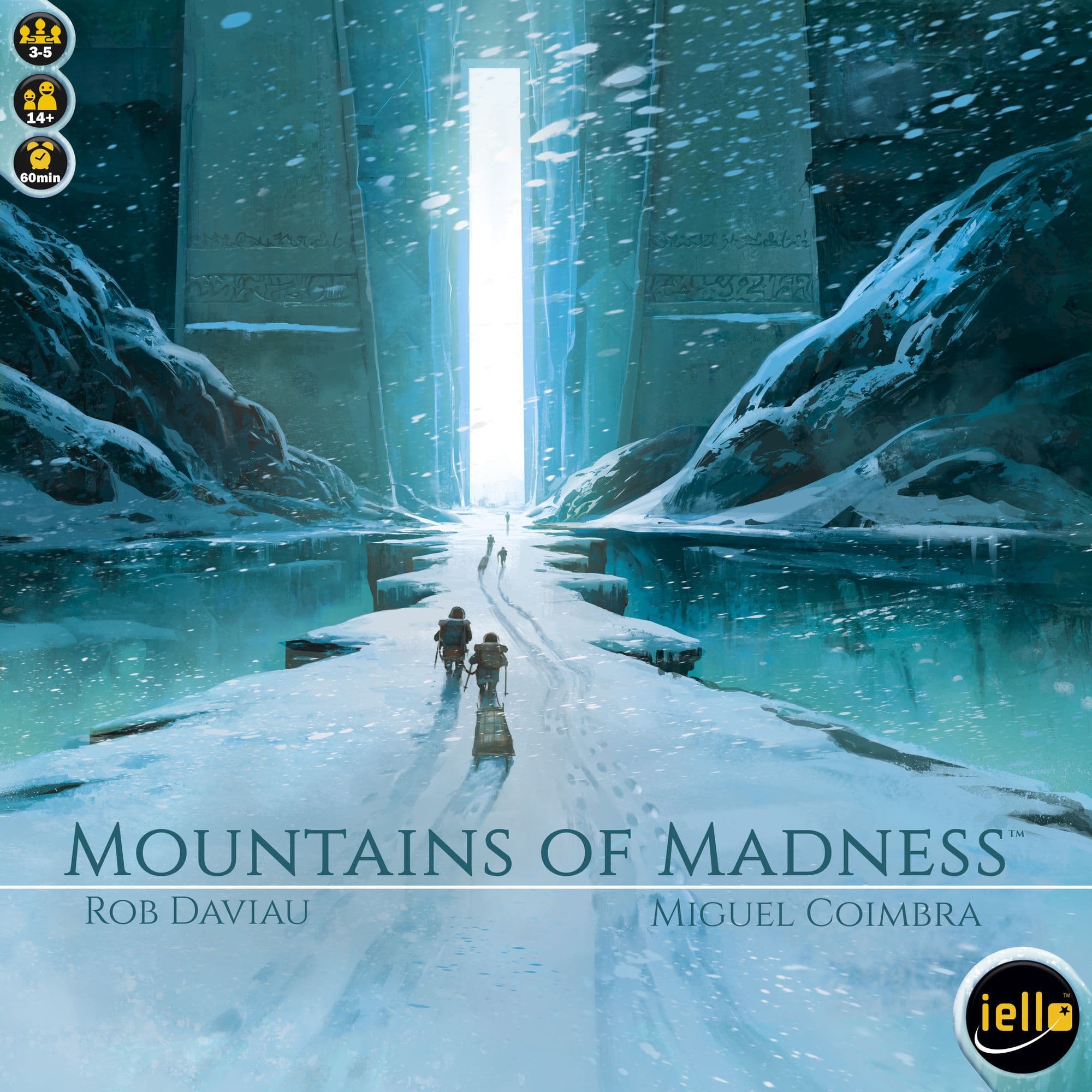 Portada juego de mesa Las Montañas de la Locura