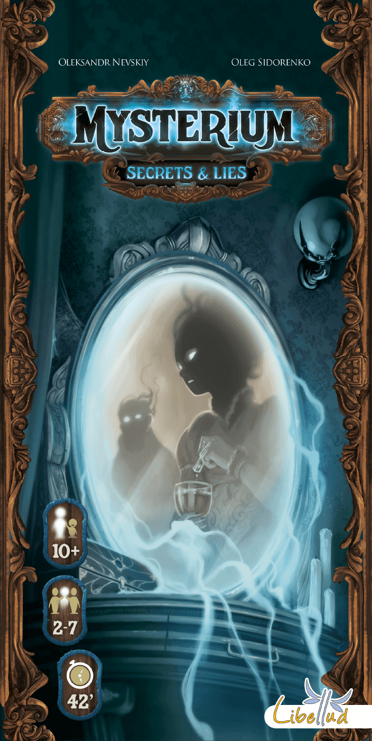 Portada juego de mesa Mysterium: Secretos Y Mentiras