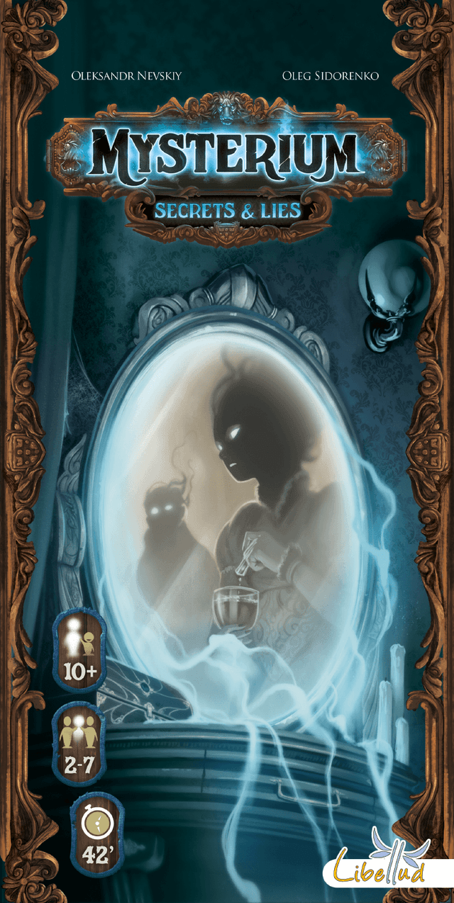 Portada juego de mesa Mysterium: Secretos Y Mentiras