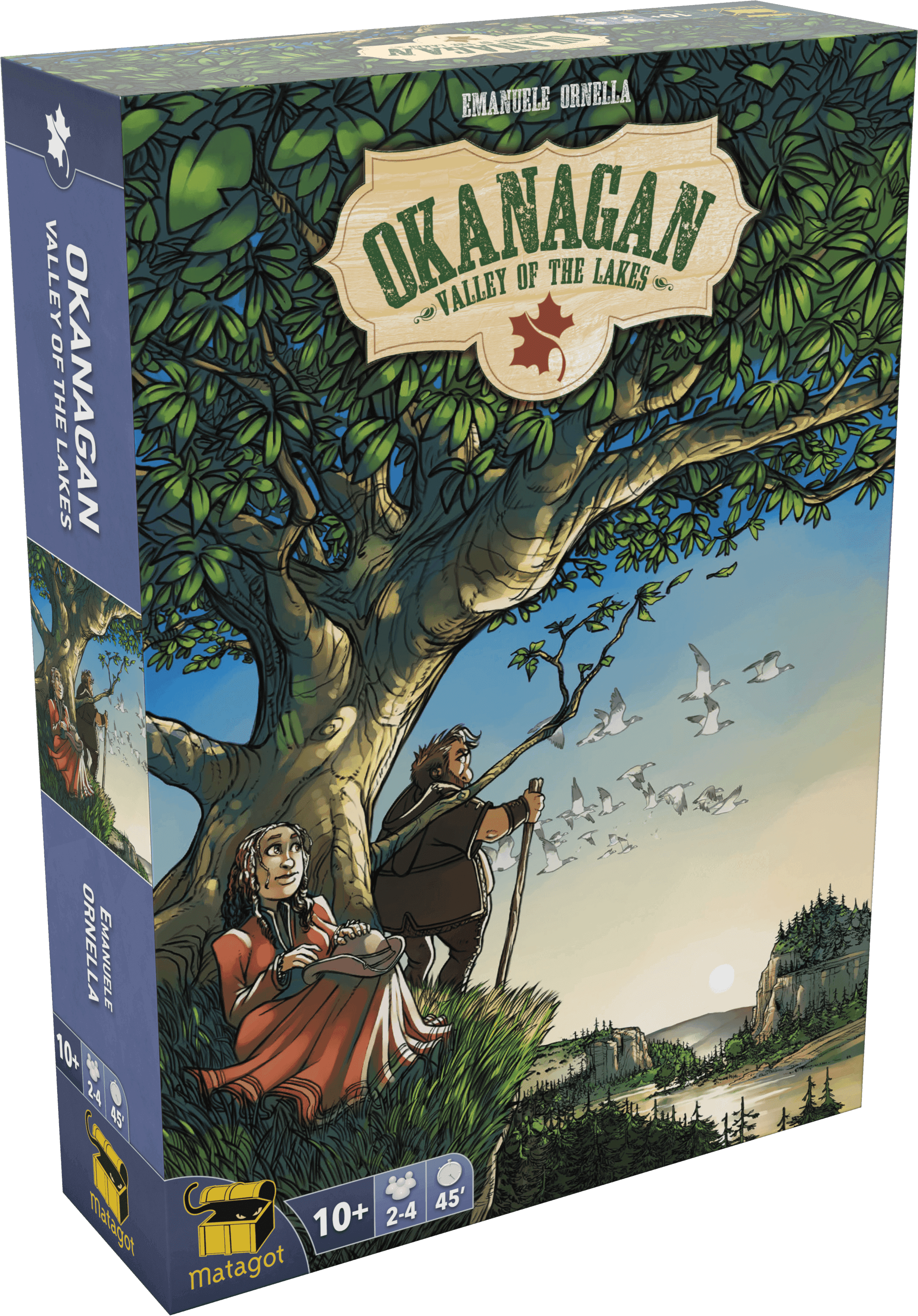 Portada juego de mesa Okanagan: Valley of the Lakes